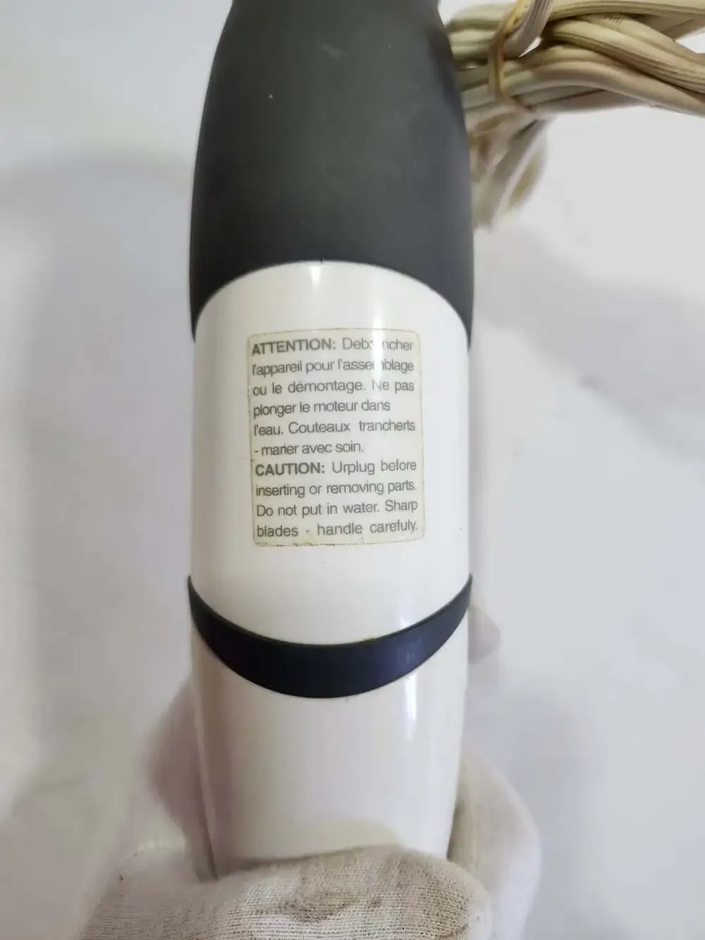 Braun corded handheld